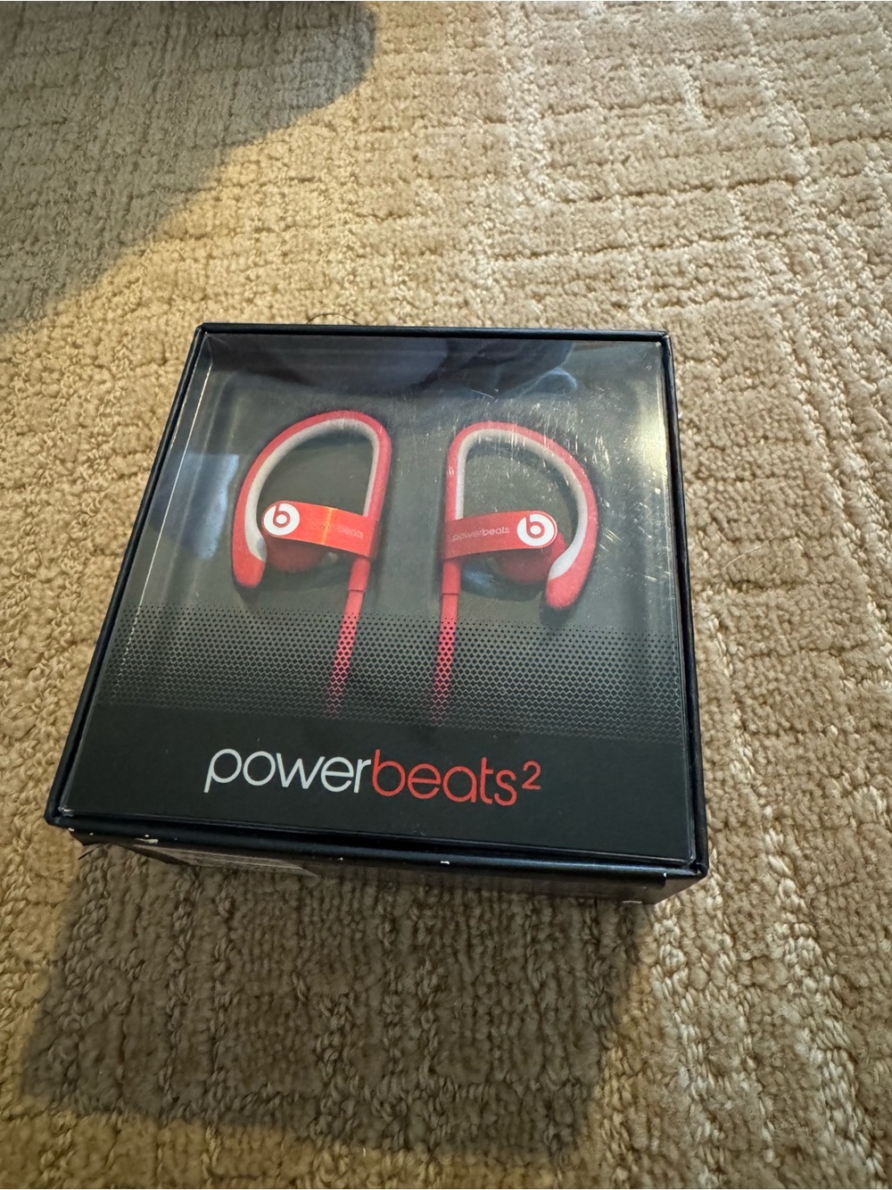 NWT Beats by Dr. Dre Powerbeats2 Wireless Earbuds (Red)